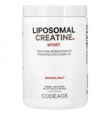 Codeage, Sport, Liposomal Creatine Powder, Unflavored, 1 lb (455 g)