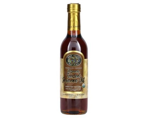 Napa Valley Naturals, Organic Toasted Sesame Oil, 12.7 fl oz (375 ml) Napa Valley Naturals, Organic Toasted Sesame Oil, 12.7 fl oz (375 ml)