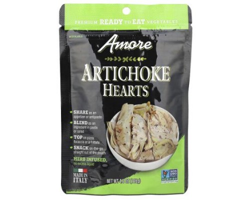 Amore, Artichoke Hearts, Herb Infused, 4.4 oz (125 g) Amore, Artichoke Hearts, Herb Infused, 4.4 oz (125 g)