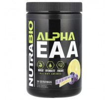 NutraBio, Alpha EAA, Blueberry Lemonade, 0.87 lb (395 g)