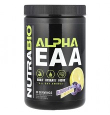NutraBio, Alpha EAA, Blueberry Lemonade, 0.87 lb (395 g)