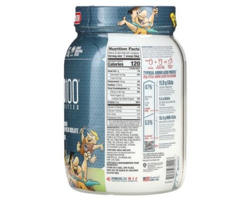 Dymatize, ISO100® Hydrolyzed, 100% Whey Protein Isolate, Fruity Pebbles, 1.34 lbs (610 g)