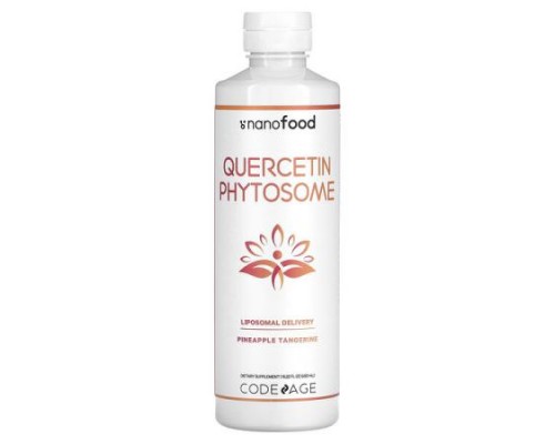 Codeage, Quercetin Phytosome, Pineapple Tangerine, 15.22 fl oz (450 ml)