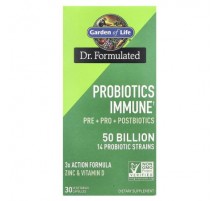 Garden of Life, Probiotics Immune, 30 Vegetarian Capsules