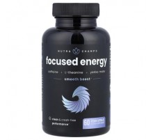 NutraChamps, Focused Energy, 60 Vegan Capsules