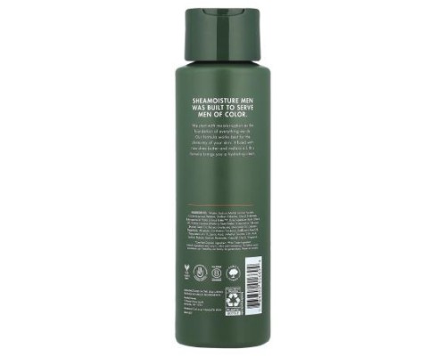 SheaMoisture, Men, Moisturizing Body Wash, Raw Shea Butter & Mafura Oil, 15 fl oz (444 ml)
