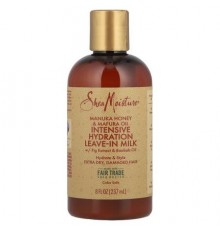 SheaMoisture, Manuka Honey & Mafura Oil, Intensive Hydration Leave-In Milk, 8 fl oz (237 ml)