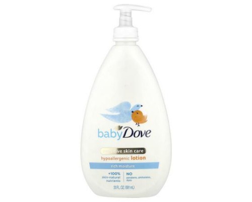 Dove, Baby, Sensitive Skin Care, Hypoallergenic Lotion, 20 fl oz (591 ml) Dove, Baby, Sensitive Skin Care, Hypoallergenic Lotion, 20 fl oz (591 ml)