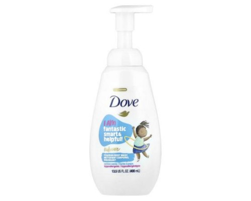 Dove, Kids Care, Foaming Body Wash, Cotton Candy, 13.5 fl oz (400 ml) Dove, Kids Care, Foaming Body Wash, Cotton Candy, 13.5 fl oz (400 ml)