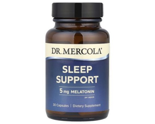 Dr. Mercola, Sleep Support, 5 mg, 30 Capsules