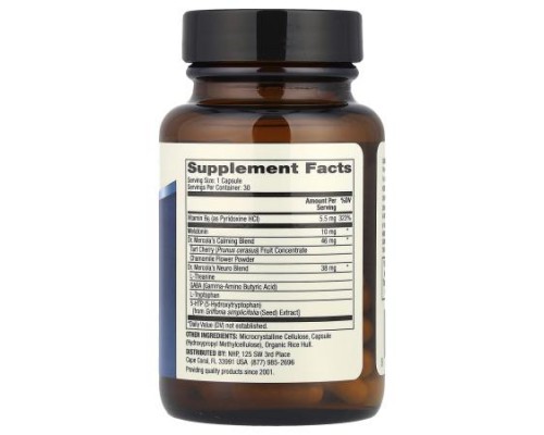 Dr. Mercola, Sleep Support, 30 Capsules