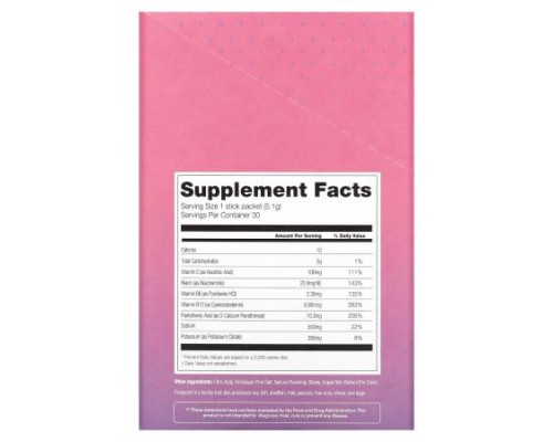 310 Nutrition, Hydrate, Electrolyte Drink Mix, Wildberry, 30 Sticks, 0.18 oz (5.1 g) Each 310 Nutrition, Hydrate, Electrolyte Drink Mix, Wildberry, 30 Sticks, 0.18 oz (5.1 g) Each