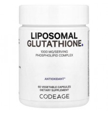 Codeage, Liposomal Glutathione, 60 Vegetable Capsules