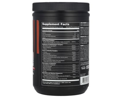 Animal, Primal Preworkout Powder, Fruit Punch, 17.9 oz (507.5 g)