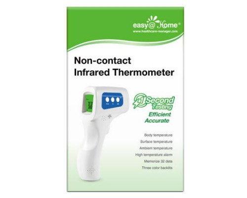 Easy@Home, Non-Contact Infrared Thermometer, 1 Thermometer Easy@Home, Non-Contact Infrared Thermometer, 1 Thermometer