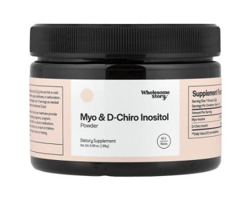 Wholesome Story, Myo & D-Chiro Inositol Powder, 6.99 oz (198 g)
