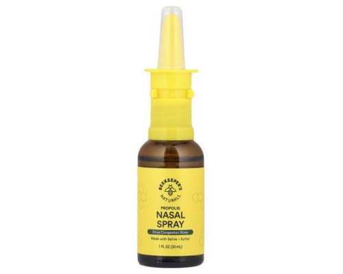 Beekeeper's Naturals, Propolis Nasal Spray, 1 fl oz (30 ml) Beekeeper's Naturals, Propolis Nasal Spray, 1 fl oz (30 ml)