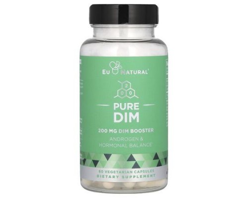 Eu Natural, Pure DIM, 200 mg, 60 Vegetarian Capsules Eu Natural, Pure DIM, 200 mg, 60 Vegetarian Capsules