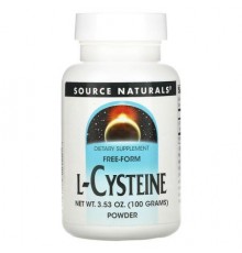 Source Naturals, L-Cysteine, Free Foam Powder, 3.53 oz (100 g)