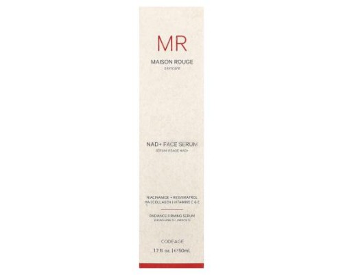 Codeage, Maison Rouge Skincare, NAD+ Face Serum, 1.7 fl oz (50 ml)