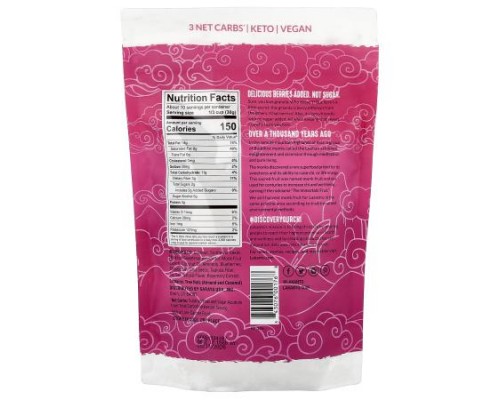 Lakanto, Keto Granola, Berry Crunch, 11 oz (312 g) Lakanto, Keto Granola, Berry Crunch, 11 oz (312 g)