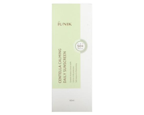 iUNIK, Centella Calming Daily Sunscreen, SPF 50+ PA++++, 60 ml iUNIK, Centella Calming Daily Sunscreen, SPF 50+ PA++++, 60 ml