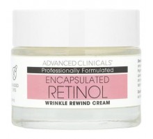 Advanced Clinicals, Encapsulated Retinol, Wrinkle Rewind Cream, 2.5 fl oz (74 ml)