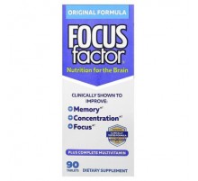 Focus Factor, Nutrition For The Brain, Original Formula, 90 Tablets