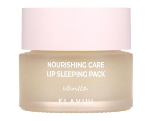 KLAVUU, Nourishing Care, Lip Sleeping Pack, Vanilla, 0.70 oz (20 g) KLAVUU, Nourishing Care, Lip Sleeping Pack, Vanilla, 0.70 oz (20 g)