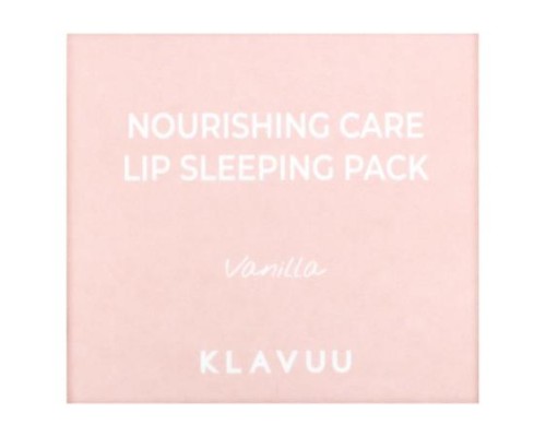 KLAVUU, Nourishing Care, Lip Sleeping Pack, Vanilla, 0.70 oz (20 g) KLAVUU, Nourishing Care, Lip Sleeping Pack, Vanilla, 0.70 oz (20 g)
