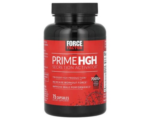 Force Factor, Prime HGH Secretion Activator, 75 Capsules Force Factor, Prime HGH Secretion Activator, 75 Capsules