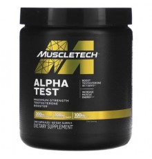 MuscleTech, AlphaTest®, 240 Capsules