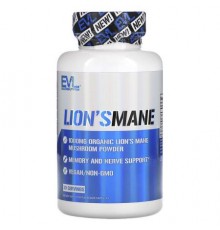 EVLution Nutrition, Lion's Mane, 60 Veggie Capsules (500 mg per Capsule)