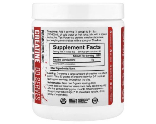 JNX Sports, The Curse!®, Creatine, Unflavored, 10.6 oz (300 g) JNX Sports, The Curse!®, Creatine, Unflavored, 10.6 oz (300 g)