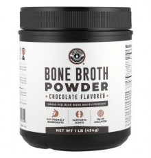 Left Coast Performance, Bone Broth Powder, Chocolate, 1 lb (454 g)