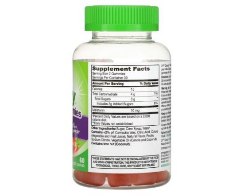 21st Century, Vita Joy Melatonin Gummies, Extra Strength, Strawberry, 60 Gummies (5 mg per Gummy) 21st Century, Vita Joy Melatonin Gummies, Extra Strength, Strawberry, 60 Gummies (5 mg per Gummy)