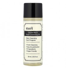 Dear, Klairs, Gentle Black Fresh Cleansing Oil, 1.01 fl oz (30 ml)