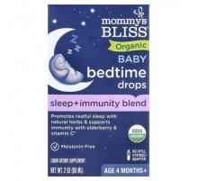 Mommy's Bliss, Organic Baby Bedtime Drops, Age 4 Months+, 2 oz (60 ml)