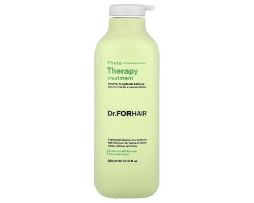 Dr.ForHair, Phyto Therapy Treatment, All Hair Types, 16.91 fl oz (500 ml) Dr.ForHair, Phyto Therapy Treatment, All Hair Types, 16.91 fl oz (500 ml)