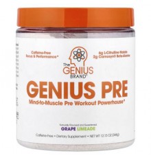 The Genius Brand, Genius Pre, Grape Limeade, 12.13 oz (344 g)