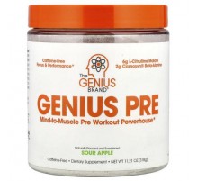 The Genius Brand, Genius Pre, Sour Apple, 11.21 oz (318 g)