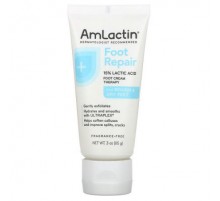 AmLactin, Foot Repair, For Rough & Dry Feet, Fragrance-Free, 3 oz (85 g)