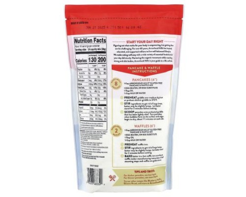 Arrowhead Mills, Organic Gluten Free Pancake & Waffle Mix, 22 oz (623 g) Arrowhead Mills, Organic Gluten Free Pancake & Waffle Mix, 22 oz (623 g)