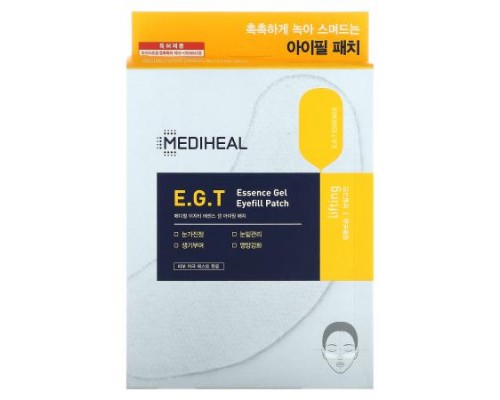 MEDIHEAL, E.G.T Essence Gel, Eyefill Patch, 5 Set, (13.5 g) MEDIHEAL, E.G.T Essence Gel, Eyefill Patch, 5 Set, (13.5 g)