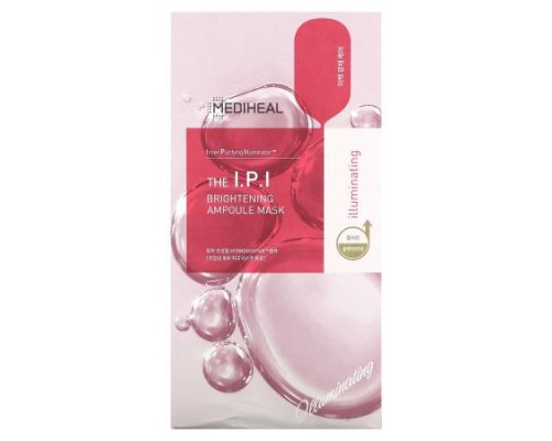 MEDIHEAL, The I.P.I, Brightening Ampoule Beauty Mask, 10 Sheets, 0.84 fl oz (25 ml) Each MEDIHEAL, The I.P.I, Brightening Ampoule Beauty Mask, 10 Sheets, 0.84 fl oz (25 ml) Each