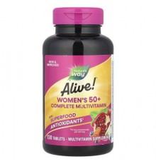 Nature's Way, Alive! Women's 50+ Complete Multivitamin, 130 Tablets