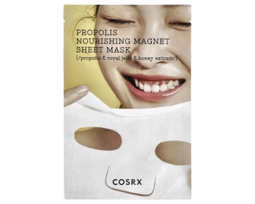 CosRx, Propolis Nourishing Magnet Beauty Sheet Mask, 0.84 fl oz (25 ml) CosRx, Propolis Nourishing Magnet Beauty Sheet Mask, 0.84 fl oz (25 ml)