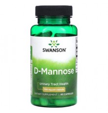 Swanson, D-Mannose, 700 mg, 60 Capsules