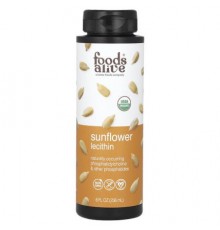Foods Alive, Organic Sunflower Lecithin Liquid, 8 fl oz (236 ml)