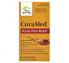 Terry Naturally, CuraMed, Acute Pain Relief, 60 Liquid Gels